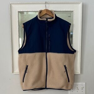 J. Crew Jeans men’s fleece vest